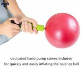 Palla di plastica di forma fisica di massaggio di esercizio della palla del PVC della palla 25cm di yoga di FULI