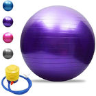Palla protetta contro le esplosioni 75cm dell'equilibrio di yoga di forma fisica del PVC con la pompa di aria