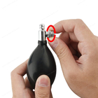 Pompa di aria della lampadina del gonfiatore del monitor di pressione sanguigna con la valvola del rilascio dell'aria di torsione