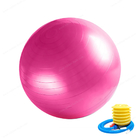 Il vuoto piegato ha imballato la palla ecologica del PVC della palla di yoga di forma fisica della palla dell'equilibrio di yoga di massaggio 34inch di 85cm