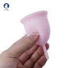 L'OEM di signora Menstrual Cup del silicone personalizza Logo Colorful Foldable Reusable