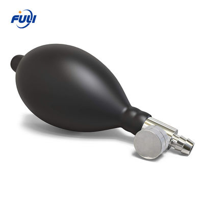 Pompa del rilascio dell'aria della lampadina di pressione sanguigna dello sfigmomanometro con la palla del lattice del polsino delle valvole NIBP del metallo
