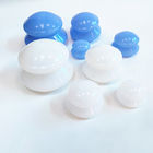 massaggio foggiante a coppa della tazza di aspirazione del silicone di dimensione 4Pcs di vuoto blu differente di sanità