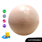 Palla protetta contro le esplosioni di yoga 17.7inch di forma fisica 45cm del PVC con la palla di yoga dell'attrezzatura di esercizio della palla di esercizio della pompa di aria