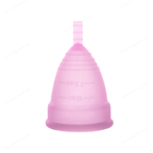 Capacità elevata della tazza mestruale per la tazza riutilizzabile di periodo di flusso del silicone pesante del grado medico per progettazione unica dell'alta cervice