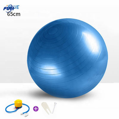 Palla scoppiata anti 95cm amichevole di yoga del PVC di Pilates della palestra di Eco 65cm con la base