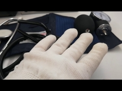 Doppio vestito capo dello stetoscopio per il polsino di pressione sanguigna