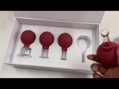 insieme foggiante a coppa di 15/25/35/55mm con l'insieme bianco di massaggio della lampadina