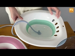 PVC portatile di auto pulizia pp che piega Yoni Steam Seat For Bathroom