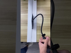 3 pezzi 16*16cm TPU Inflatabile Air Wedge Bag